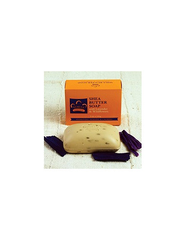 SHEA BUTTER SOAP with lavender & wildflowers
