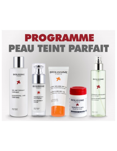 Pack peau teint parfait - Biolissime