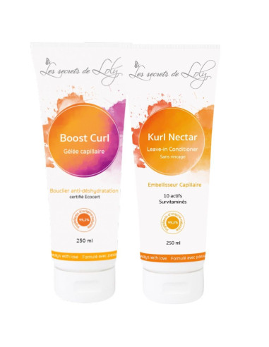 Duo boucles en folie - Les secrets de Loly
