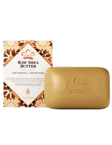 Raw shea butter soap
