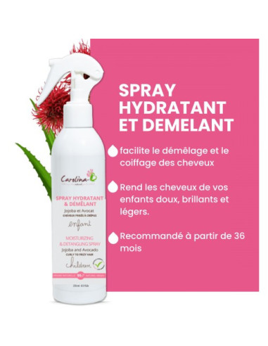 Spray hydratant et démélant - Nouvelle formule