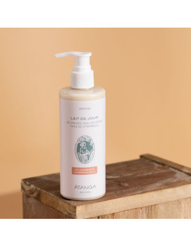 Lait de Jour hydratant Essence de Citronnelle et Gel d’Aloes