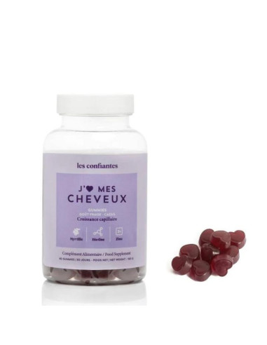 Gummies croissance cheveux - Les confiantes