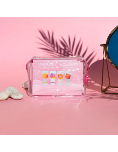 Trousse de voyage - Cheveux Ondulés/Bouclés - Les Secrets de Loly