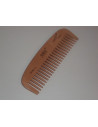 Peigne en bois larges dents