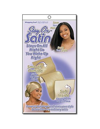 Bonnet en satin - Drawstring Bonnet