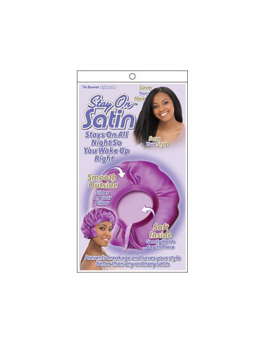 Bonnet en satin - Tie Bonnet