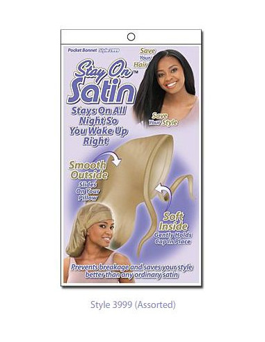 Bonnet en satin - Pocket Bonnet