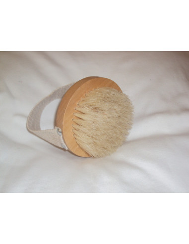 Brosse gommage corporel prise en main
