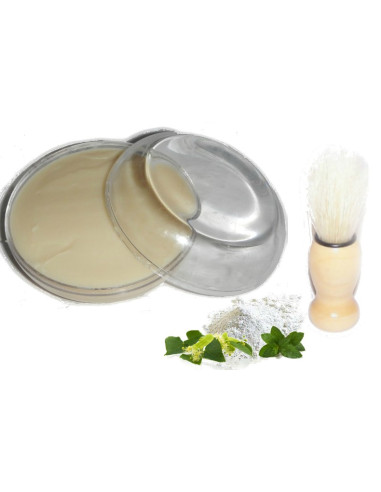 Pack Savon de rasage Argile Blanche - Menthe - Tea Trea
