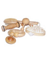 Accessoires de massage en bois